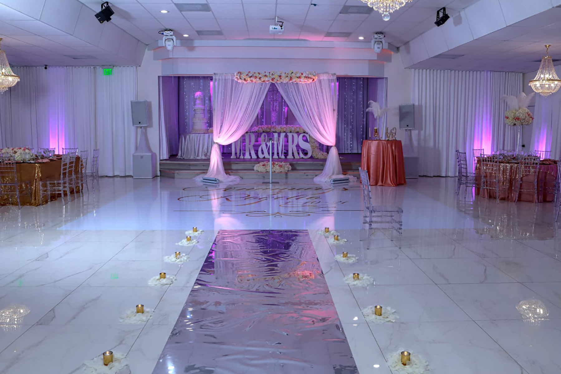 Illusions Banquet Halls Miami Miami Wedding Reception Miami Banquet